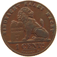 BELGIUM 1 CENTIME 1912 #s029 0013 - 1 Centime