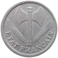 FRANCE 1 FRANC 1942 #a021 0973 - 1 Franc