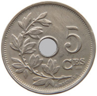 BELGIUM 5 CENTIMES 1913 #s040 0599 - 5 Cent