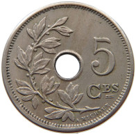 BELGIUM 5 CENTIMES 1904 #c053 0283 - 5 Centimes