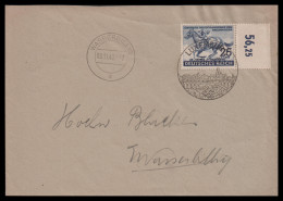 Luxemburg 1942: Brief  | Pferde, Deutsches Derby, Besatzung | Luxemburg, Wasserbillig - 1940-1944 Duitse Bezetting