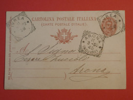 DE 7 ITALIA  BELLE CARTE ENTIER  1802   FIEVRA A ARONA +AFF. PLAISANT ++ - Stamped Stationery