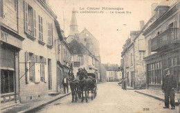 Br107399 La Creuse Pittoresque Cheneraillfs La Grande Rue France - Chenerailles