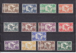 NOUVELLE CALEDONIE - O / FINE CANCELLED - 1943 - KAGU - Yv. 230/37 + 239/43    -   Mi. 272/79 + 281/85 - Used Stamps