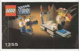 Plan De Montage Lego System STUDIOS 1355 (Voir Photos) - Lego System