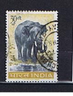 India, Indien 1963: Michel 360 Used, Gestempelt (1), Elephant - Gebruikt