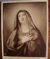 Photo 1890's Firenze Ste Vierge Marie Tirage Albuminé Albumen Print Vintage Animée Religion - Ancianas (antes De 1900)