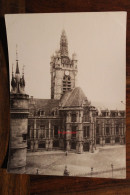 Photo 1890's Douai Hôtel De Ville Nord Tirage Albuminé Albumen Print Vintage - Ancianas (antes De 1900)