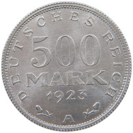 GERMANY 500 MARK 1923 A TOP #c016 0667 - 200 & 500 Mark