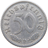 GERMANY 50 PFENNIG 1943 D #c040 0201 - 50 Reichspfennig