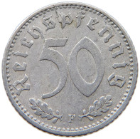 GERMANY 50 PFENNIG 1942 F #a036 0547 - 50 Reichspfennig