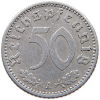 GERMANY 50 PFENNIG 1942 A #s055 0839 - 50 Reichspfennig