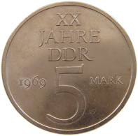 GERMANY DDR 5 MARK 1969 #a013 0663 - 5 Mark