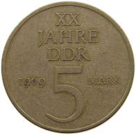 GERMANY DDR 5 MARK 1969 #a078 0303 - 5 Mark