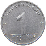 GERMANY DDR 1 PFENNIG 1952 A #a039 0507 - 1 Pfennig