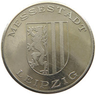 GERMANY DDR MEDAL MESSESTADT LEIPZIG #c082 0811 - Andere & Zonder Classificatie