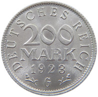 GERMANY WEIMAR 200 MARK 1923 G #s071 0875 - 200 & 500 Mark