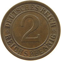 GERMANY WEIMAR 2 PFENNIG 1925 A TOP #c083 0441 - 2 Rentenpfennig & 2 Reichspfennig