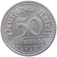 GERMANY WEIMAR 50 PFENNIG 1921 A #a053 0495 - 50 Rentenpfennig & 50 Reichspfennig