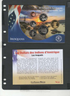 Baisse De Prix USA - Blister 6 Pièces Dollars Indiens D'Amérique 2016 - Iroquois - Collections