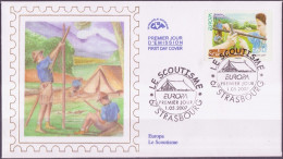 Europa CEPT 2007 France - Frankreich FDC1 Y&T N°4049 - Michel N°4257 - 0,60€ EUROPA - 2007