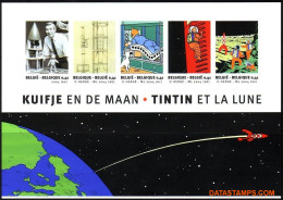 België 2004 - Mi:BL 93, Yv:BL 99, OBP:BL 109, Block - □ - Kuifje Men On The Moon - 2001-…