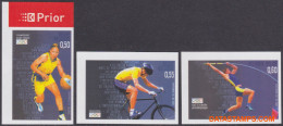 België 2004 - Mi:3352/3354, Yv:3290/3292, OBP:3303/3305, Stamp - □ - Olympics Athens 2004 - 2001-…