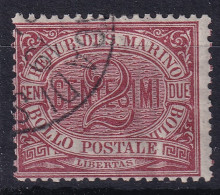 SAN MARINO 1895 - Canceled - Sc# 3 - Used Stamps