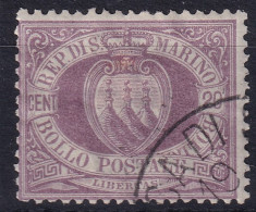 SAN MARINO 1895 - Canceled - Sc# 12 - Used Stamps