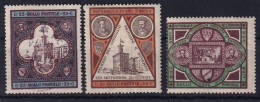 SAN MARINO 1894 - Canceled/MLH - Sc# 29-31 - Complete Set! - Neufs