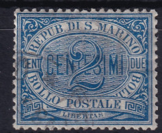 SAN MARINO 1894 - Canceled - Sc# 2 - Used Stamps