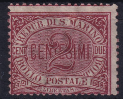 SAN MARINO 1895 - MLH - Sc# 3 - Unused Stamps