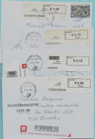 6 BLASTERS Waarvan 5 PP : Postpunten (2007-2012), 6030 MARCHIENNE-AU-PONT Op Aanget. Zending (5/6) - 2000-...