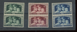 1935 Enfants Royaux   Paire  404 / 406 ** Bdf  . Tirage 200 Ex.  Postfris - 1931-1940