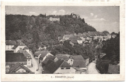 CPA DE FERRETTE  (HAUT-RHIN) - Ferrette