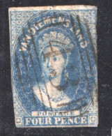 Chalon 4d. Double Lined Numeral Cancel  SG 35 - Used Stamps