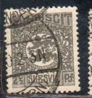 SLESVIG SCHLESWIG GERMANY GERMANIA GERMAN 1920 PLEBISCITE ISSUE COAT OF ARMS  2 1/2pf USED USATO OBLITERE' - Schleswig