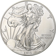 États-Unis, 1 Dollar, 1 Oz, 2013, Philadelphie, Argent, SPL, KM:273 - Silber