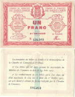 France - BILLET - Chambre De Commerce De SAINT OMER - UN FRANC - 1914 NEUF - JP.115.10 - 15-212 - Bons & Nécessité