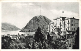 SUISSE - Lugano - Hôtel Gotthard-Terminus - Carte Postale Ancienne - Lugano