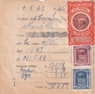 Marche Da Bollo Sù Ricevuta - Revenue Stamps