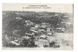 Mines D'Or Du CHATELET Entre Evaux Les Bains Et CHAMBON Sur VOUEIZE   (cpa 23) Vue Générale - Chambon Sur Voueize