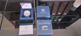 Baisse De Prix USA - Coffret Pièce 1 $  Jameston 400th Anniversary Silver Proof 2007 - Collections
