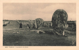 FRANCE - Carnac - Alignements Du Menec - Carte Postale Ancienne - Carnac