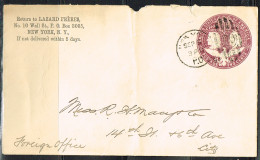 RAP-L64 - ETATS-UNIS Entier Postal De 1893 De Lynchburg Avec Effigie De Christophe Colomb Et Aigle Stylisé - ...-1900