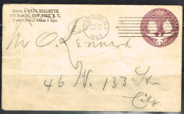 RAP-L65 - ETATS-UNIS Entier Postal De 1893 Avec Effigie De Christophe Colomb Et Aigle Stylisé - ...-1900