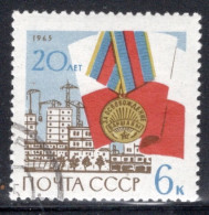Russia 1965 Single Stamp Issued To Celebrate The 20th Anniversary Of Liberation Of Warsaw In Fine Used - Used Stamps