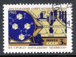 Russia 1965 Single Stamp Issued To Celebrate Material And Technical Base Of Communism In Fine Used - Used Stamps