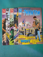 BIG KK - Lee Falk's THE PHANTOM 1989: DC Serie 6+7+8+9+10 Usati. Per Condizioni Vedi Scan (FMT) - DC