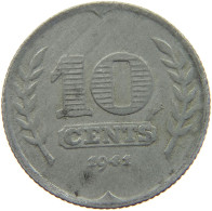 NETHERLANDS 10 CENTS 1942 #c067 0123 - 10 Cent